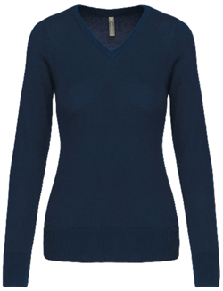 Dames Pullover V-Hals