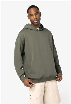 Ecologische uniseks oversized sweater met capuchon NS408