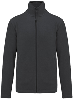 Heren Microfleece met rits