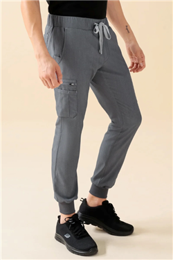 KAERE broek heren - zoom met elastische boord en beenzak