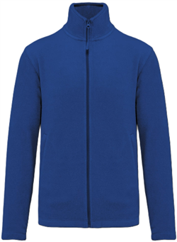 Heren Microfleece met rits
