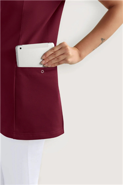 COMFY FLEX stretch oversteektuniek dames - hartvormige hals