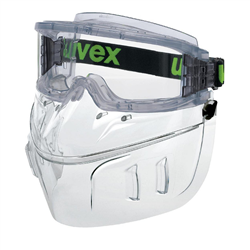 Uvex ultravision 9301-555 ruimzichtbril met gelaatsbescherming