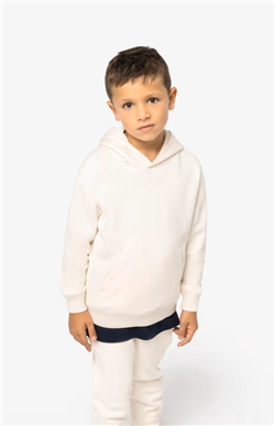 Duurzame oversized kindersweater met capuchon NS438