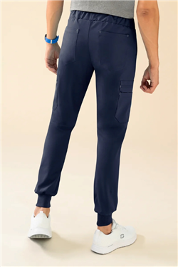 KAERE broek heren - zoom met elastische boord en beenzak