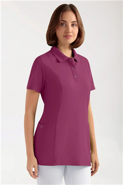 COMFY FLEX Stretch oversteektuniek dames - polokraag