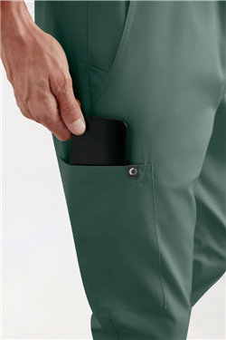 GREEN Stretch broek heren - joggingbroek style