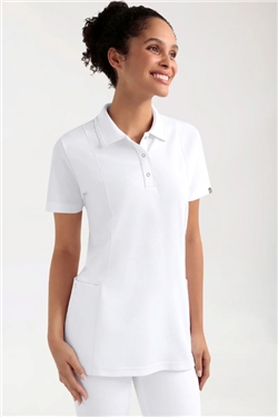 COMFY FLEX Stretch oversteektuniek dames - polokraag