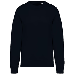 Ecologische oversized uniseks sweater met ronde hals NS407