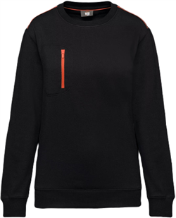 Unisex sweater met borstzakje