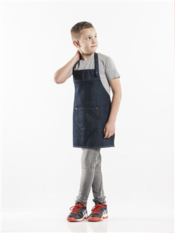 Bavetschort "Kids" 
<br />Blue Denim - CD-549