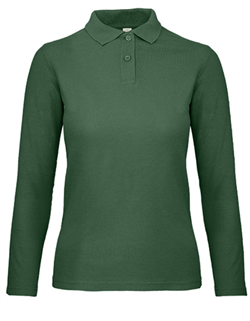 Ladies Polo Longsleeve ID.001 B&C