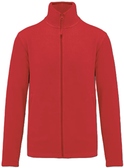 Heren Microfleece met rits