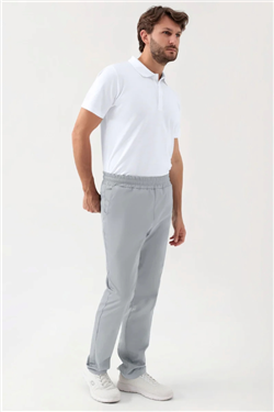 GREEN Stretch broek Unisex - elastische boord