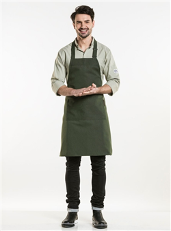 Bib Apron Nordic Base Blue/Forest/Clay