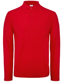 Men Polo Longsleeve ID.001 B&C
