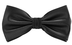Zwarte Strik
<br />"Satin Bow Tie" TYTO