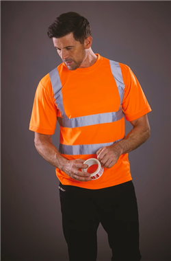 Veiligheids T-shirt met korte mouwen YHVJ410