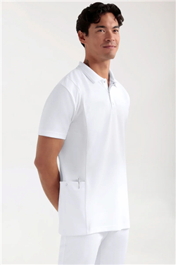 COMFY FLEX Stretch oversteektuniek heren - polokraag